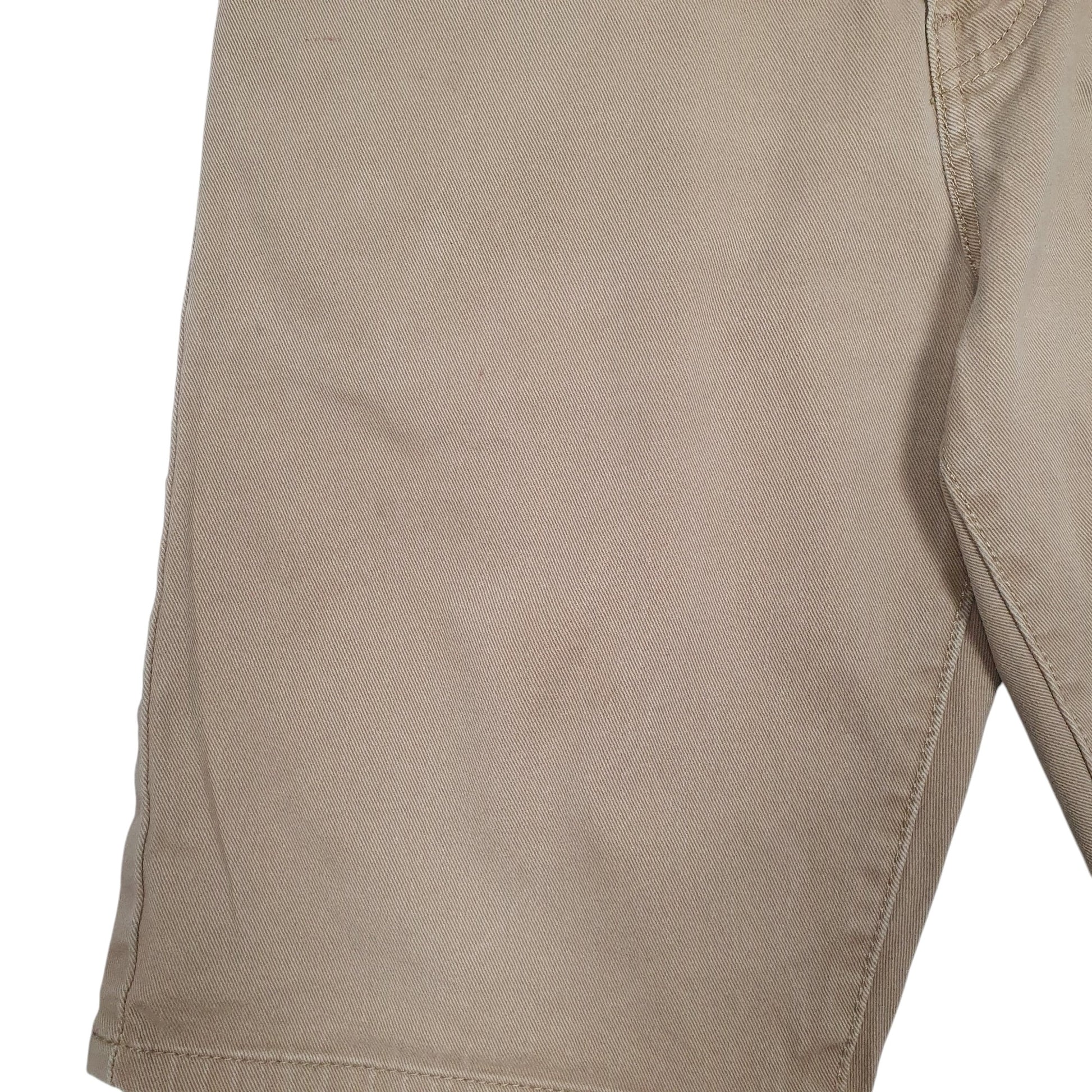 Mens Beige Levis 569  Shorts