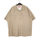 Mens Beige Wrangler  Short Sleeve Shirt