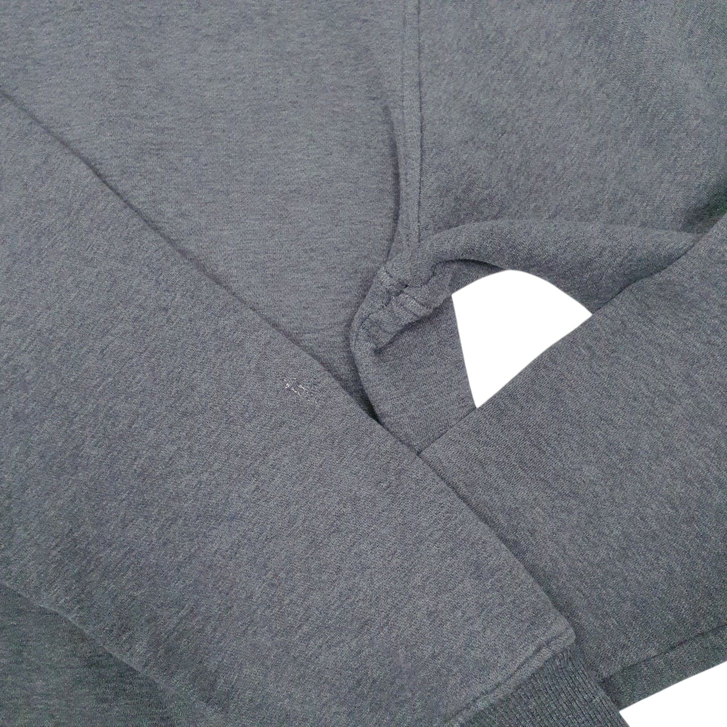 Mens Grey Adidas Spellout Hoodie Jumper