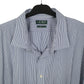 Mens Blue Ralph Lauren Performance Stretch  Shirt