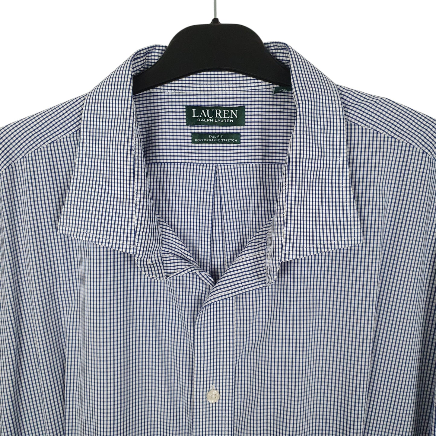Mens Blue Ralph Lauren Performance Stretch  Shirt