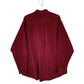 Mens Burgundy Covington Corduroy  Shirt