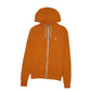 Womens Orange Nike Lightweight Hoodie Full Zip Jumper