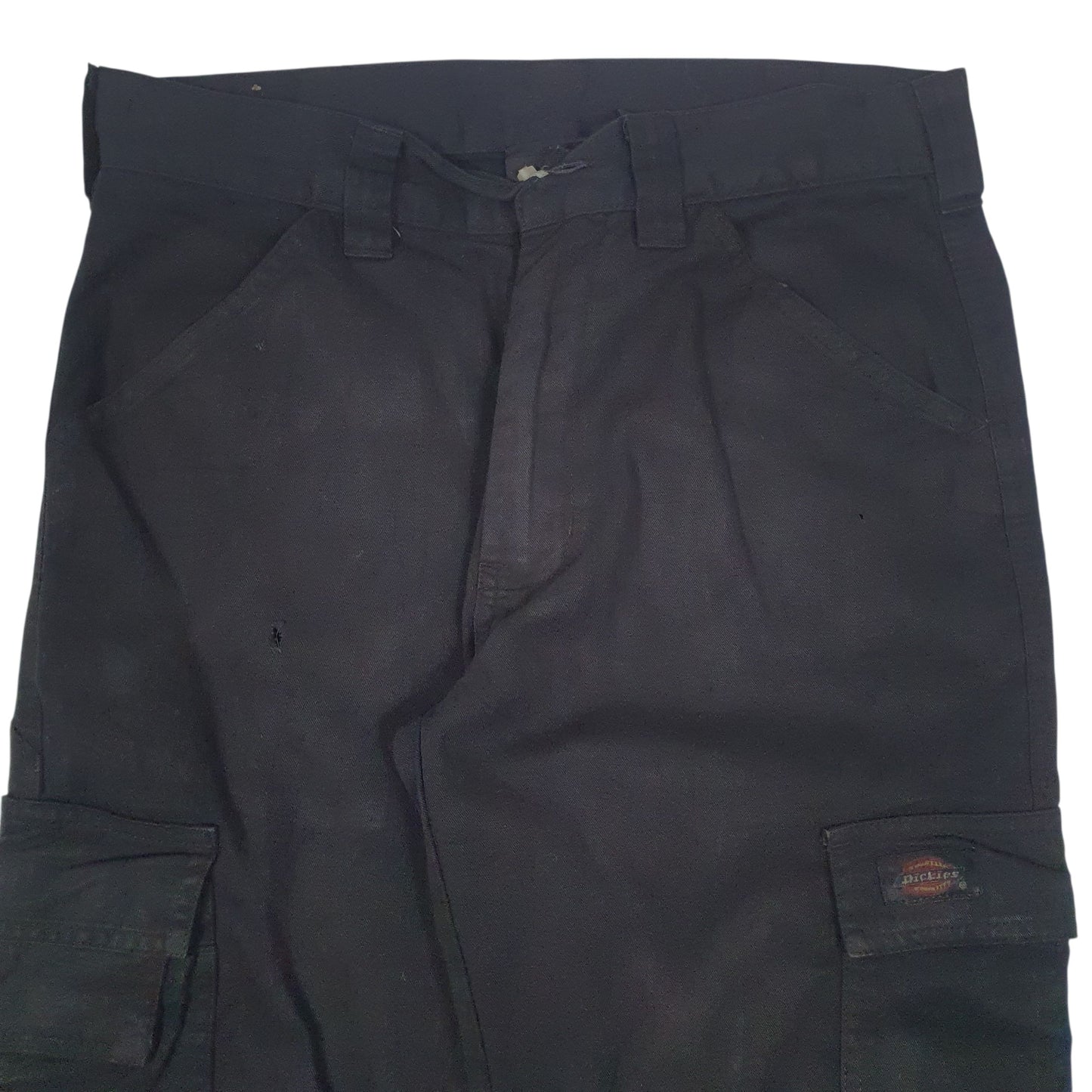 Mens Black Dickies Workwear  Trousers