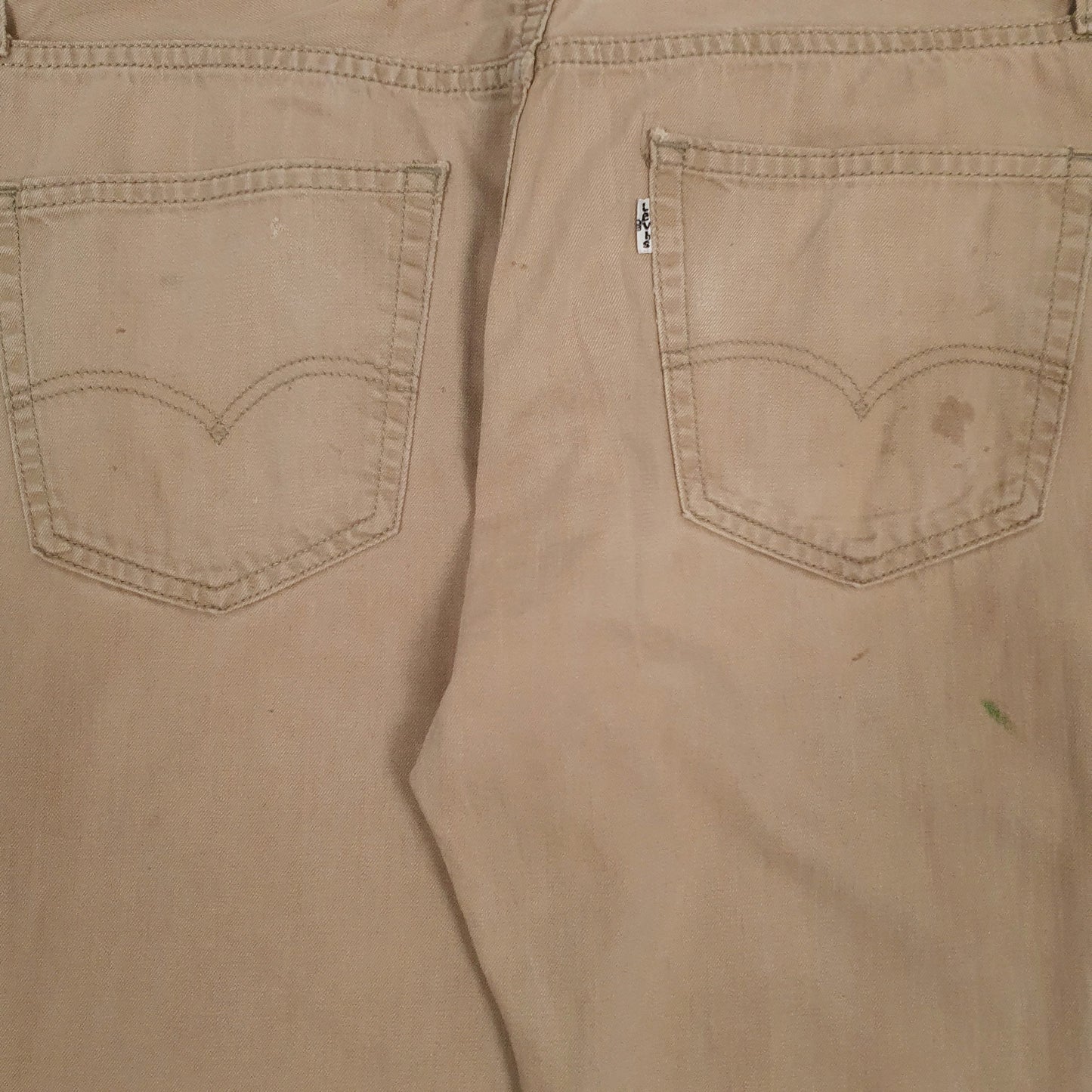 Mens Brown Levis   Trousers
