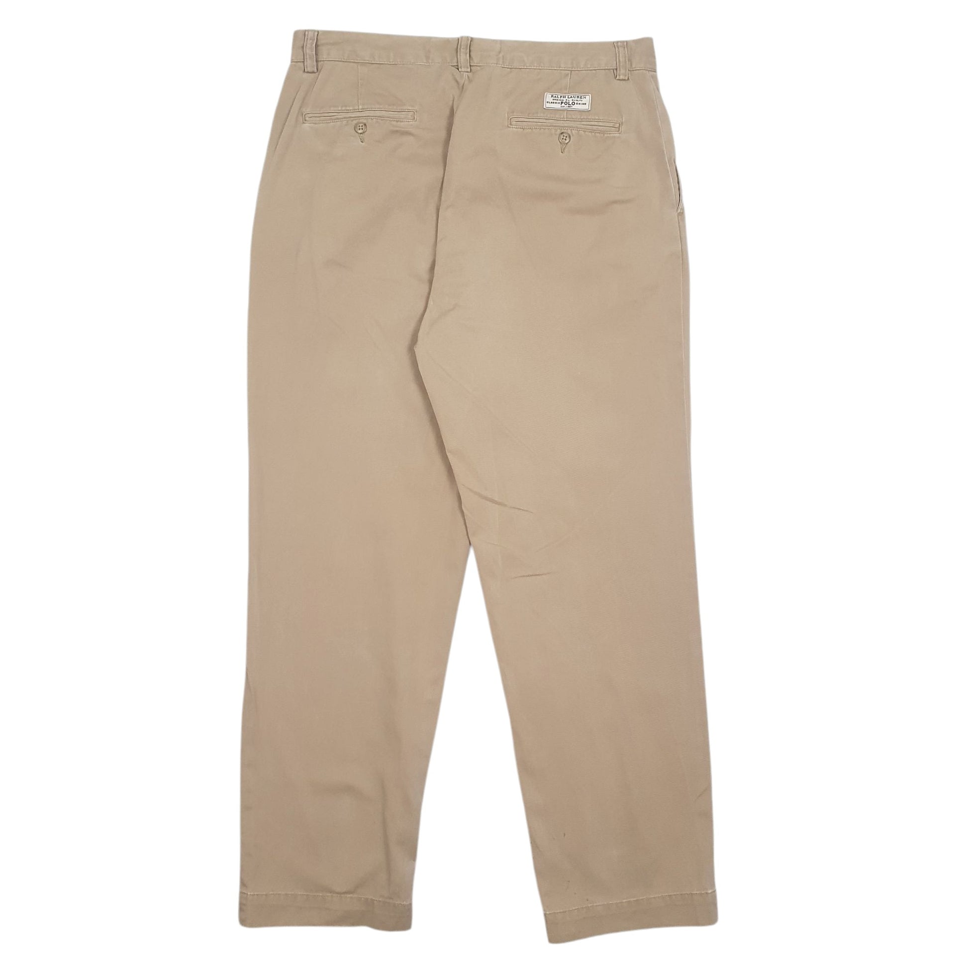 Mens Beige Polo Ralph Lauren Prospect Pant  Trousers