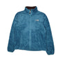 Womens Blue The North Face Fluffy Full Zip Jumper