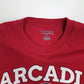 Mens Burgundy Champion Arcadia Knights  T Shirt