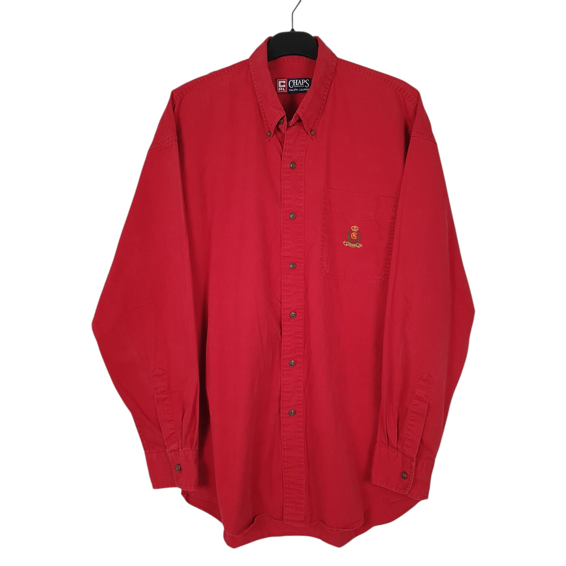 Mens Red Ralph Lauren Vintage 90s Long Sleeve Shirt