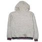 Womens White Fila Fluffy Sherpa Hoodie Jumper