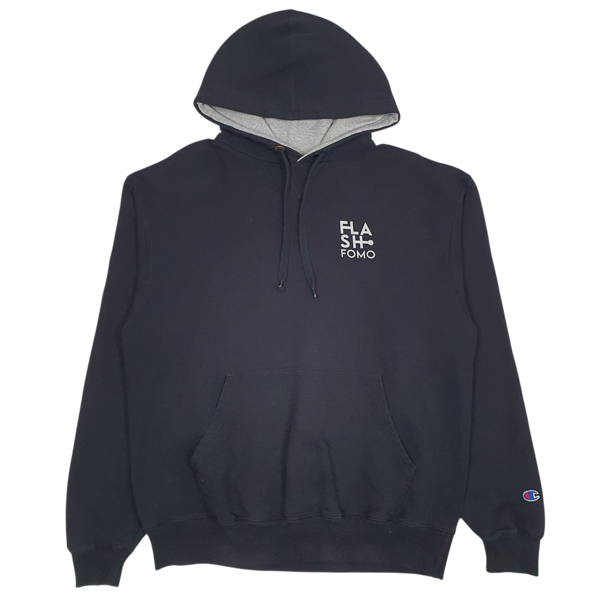 Mens Black Champion  Hoodie Jumper