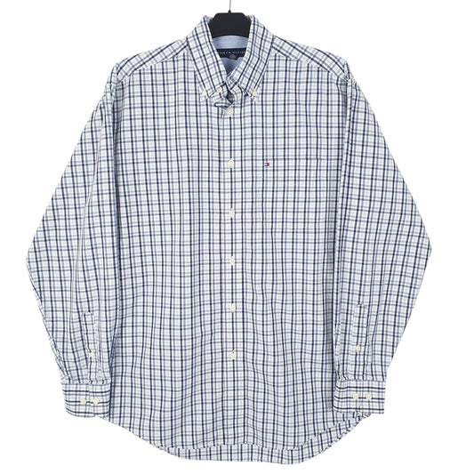Mens Blue Tommy Hilfiger  Long Sleeve Shirt