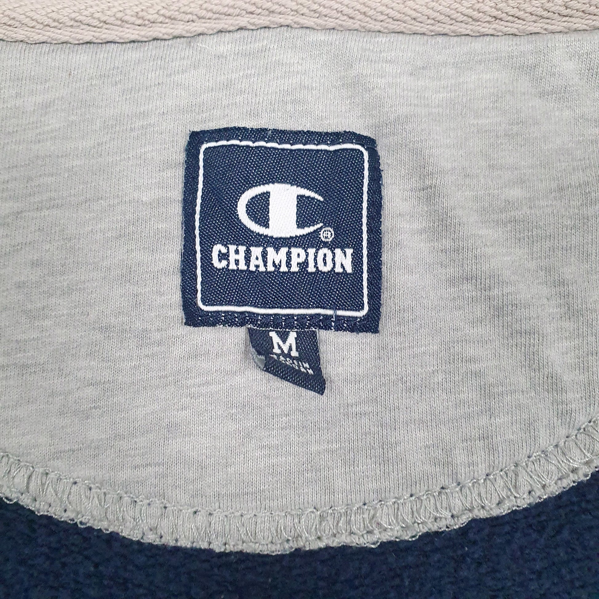Mens Navy Champion  Full Zip Jumper