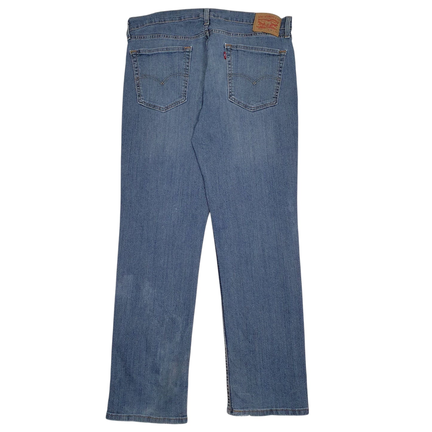 Mens Blue Levis Distressed  Jeans
