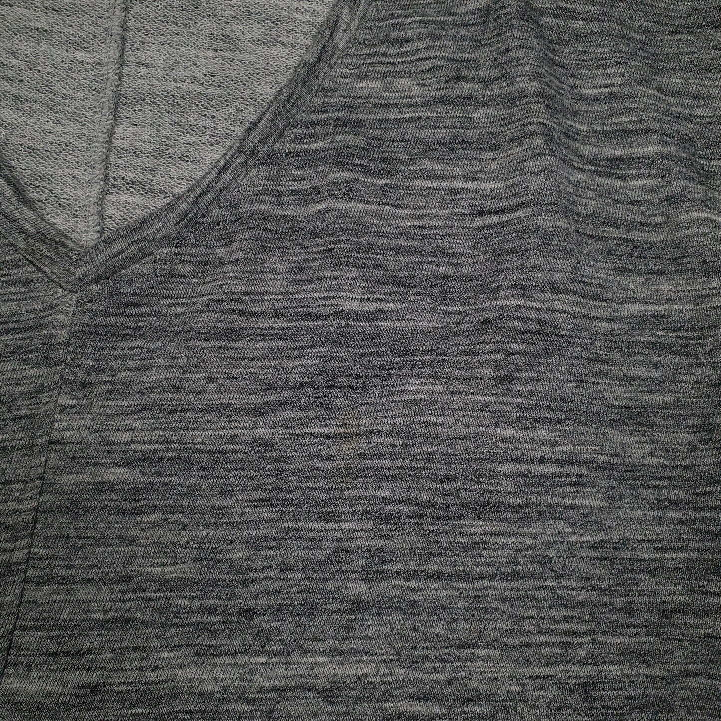 Mens Grey GAP Baggy V Neck Jumper