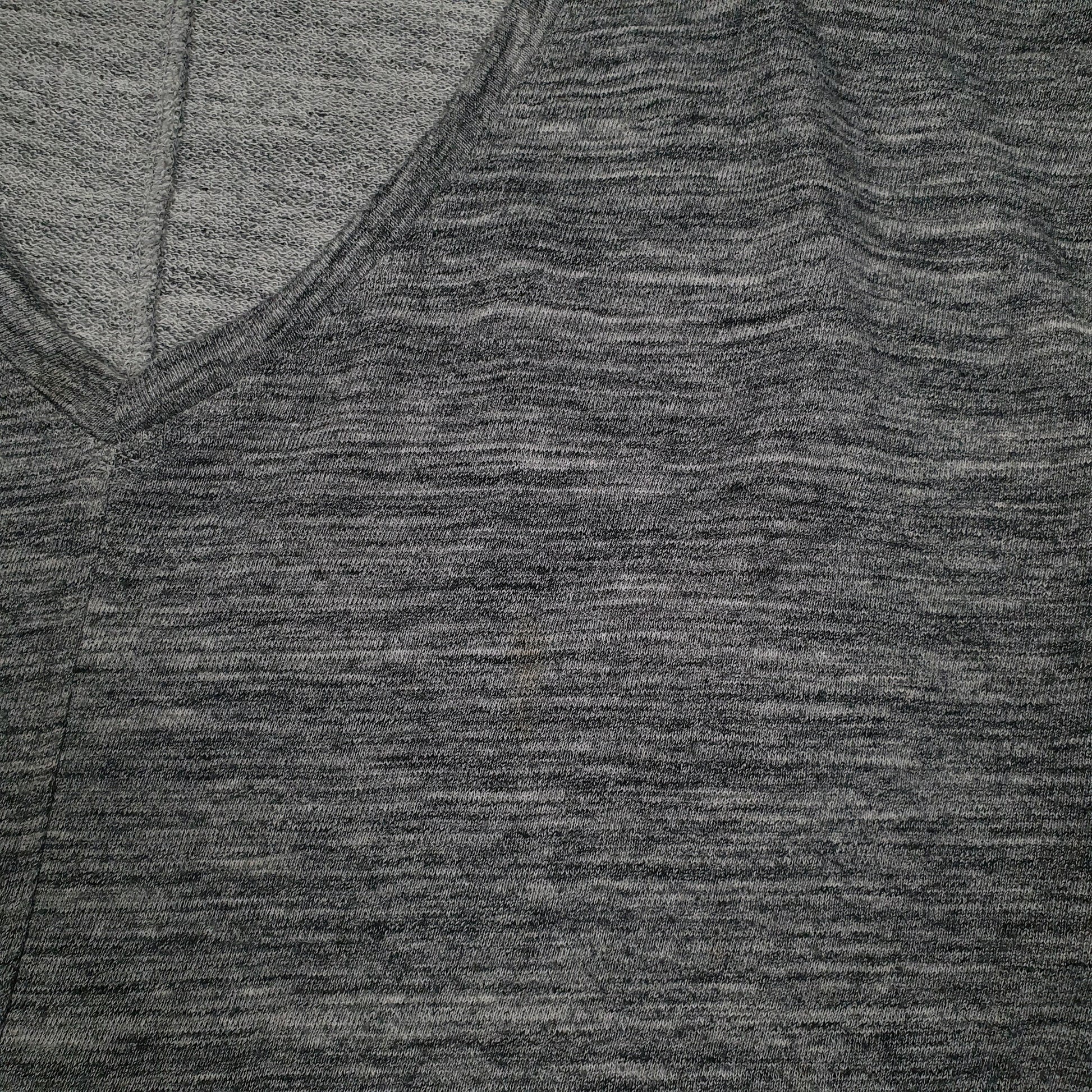 Mens Grey GAP Baggy V Neck Jumper