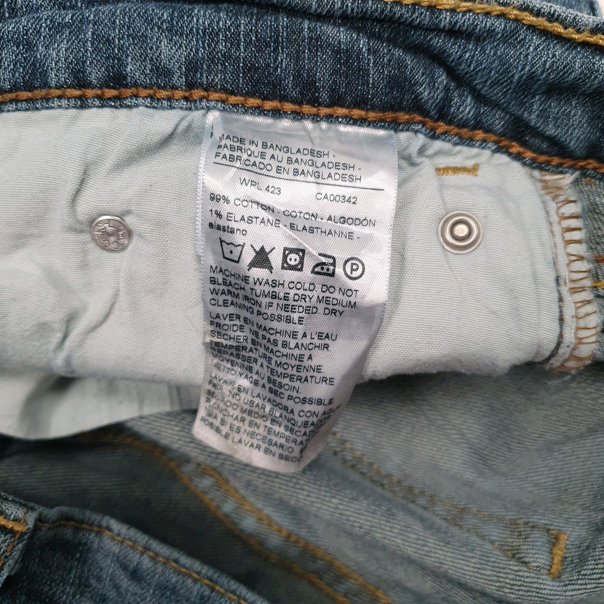 Mens Blue Levis 232 Straight Stretch  Jeans