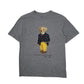 Womens Grey Polo Ralph Lauren Polo Bear Short Sleeve T Shirt
