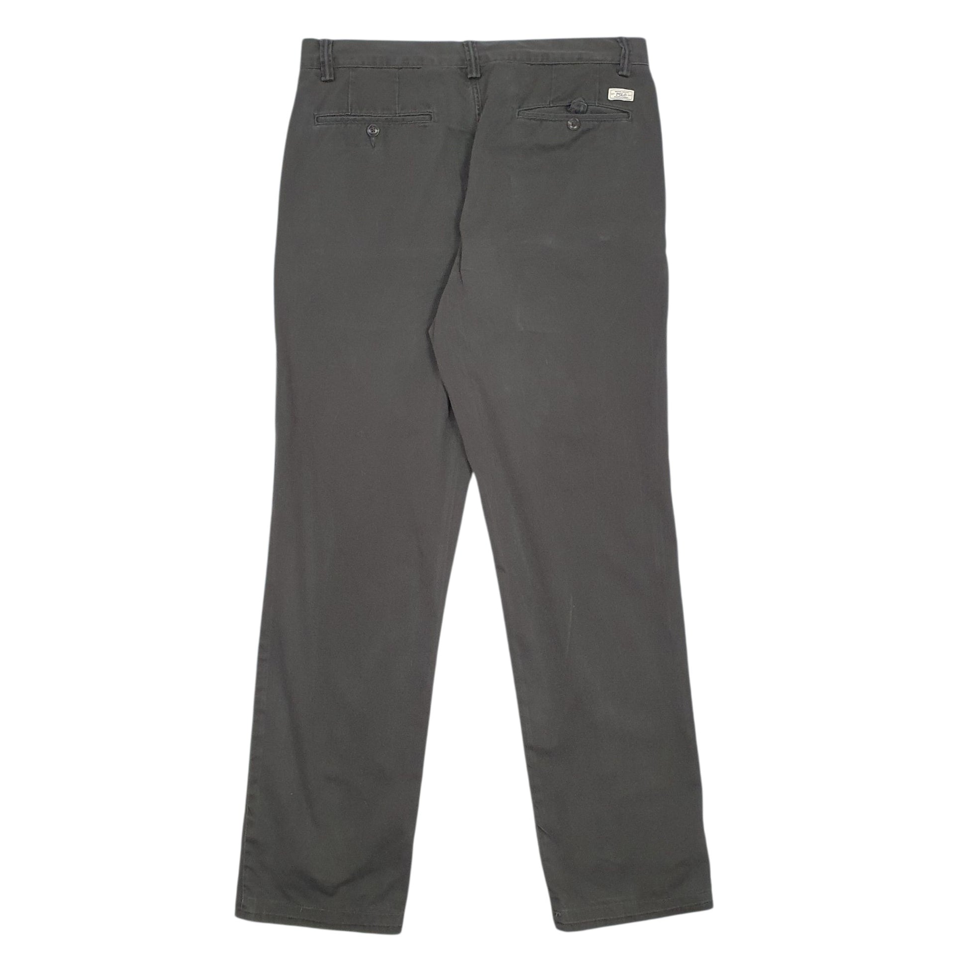 Mens Grey Polo Ralph Lauren Classic Fit  Trousers