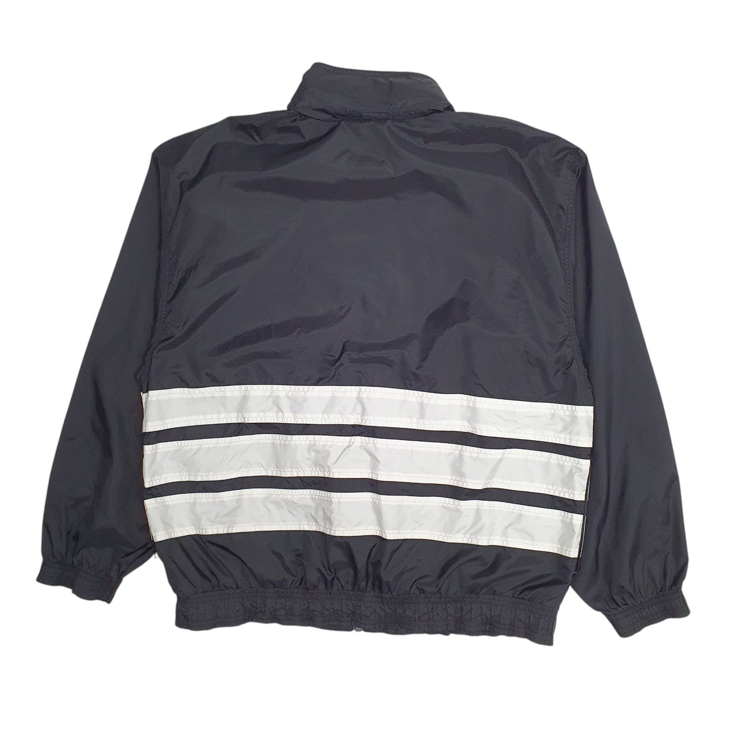 Mens Black Adidas Vintage 90s  Coat
