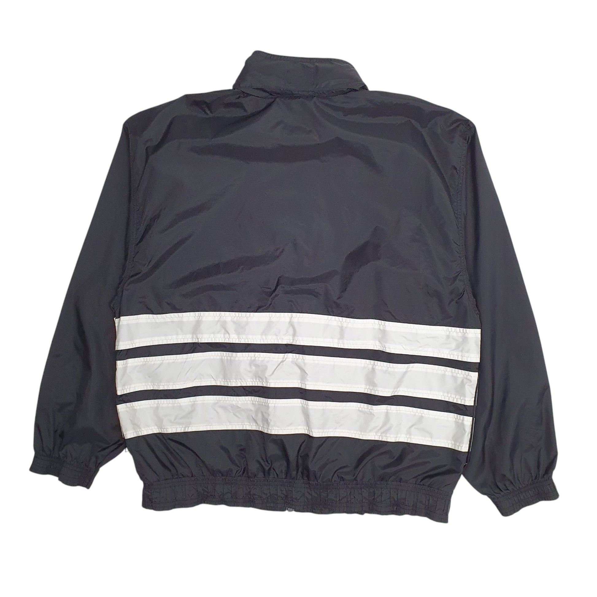 Mens Black Adidas Vintage 90s  Coat