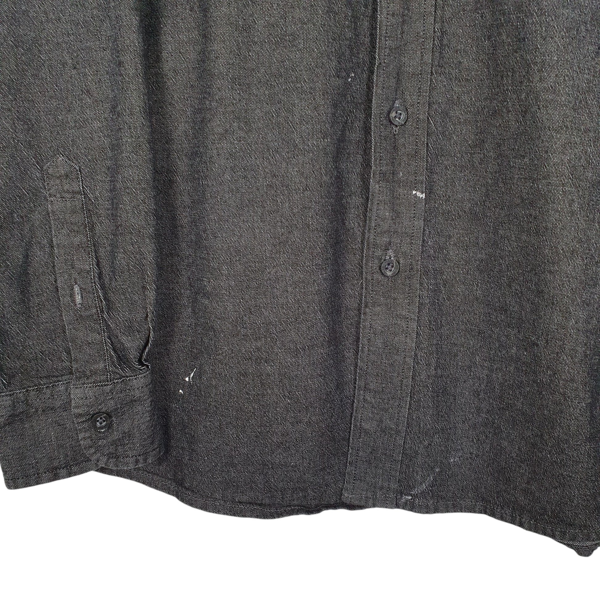 Mens Grey Wrangler   Shirt