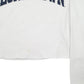 Womens White Champion Croptop Georgetown Crewneck Jumper