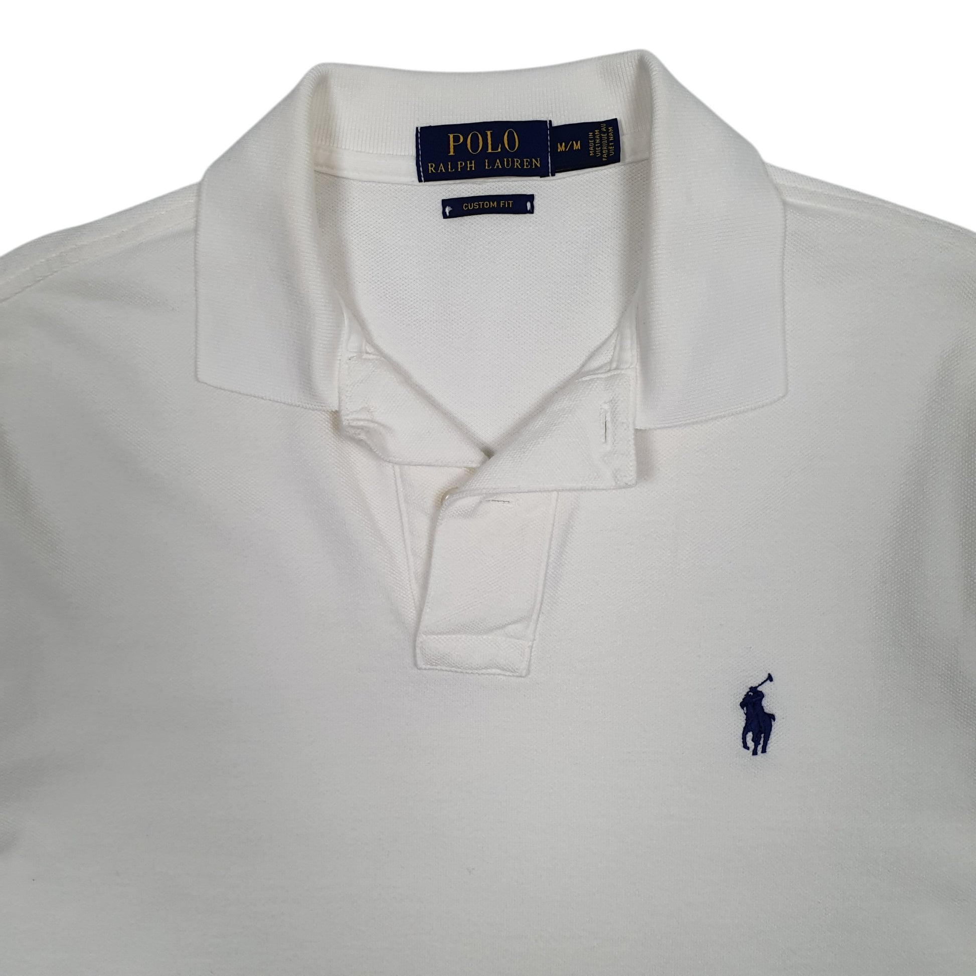 Mens White Polo Ralph Lauren   Polo Shirt