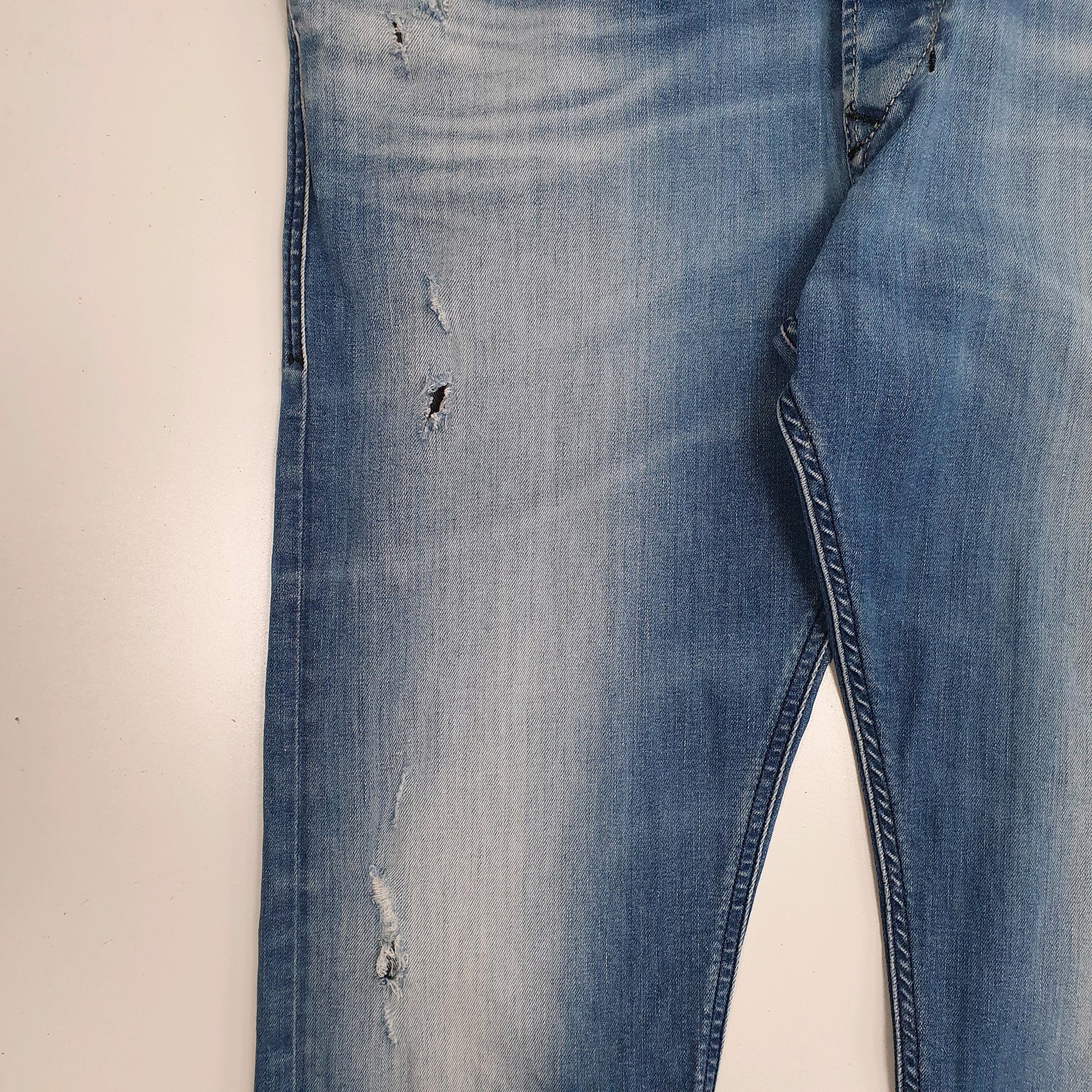 Mens Blue Diesel Lightweight  Jeans