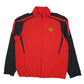 Mens Red Nike Manchester United FC Crewneck Coat