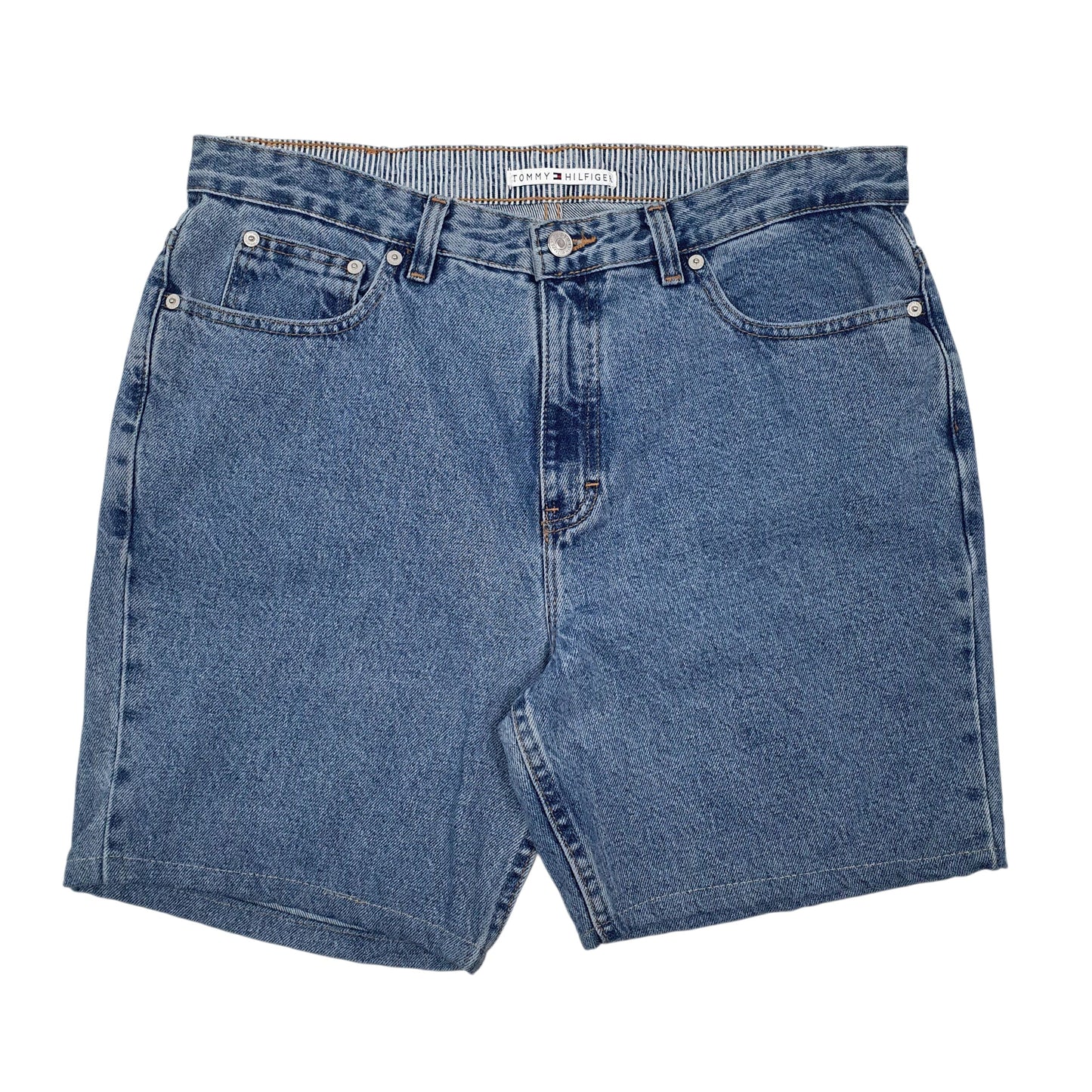 Womens Blue Tommy Hilfiger  Denim Shorts