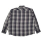 Mens Grey Wrangler Pearl Snap  Coat
