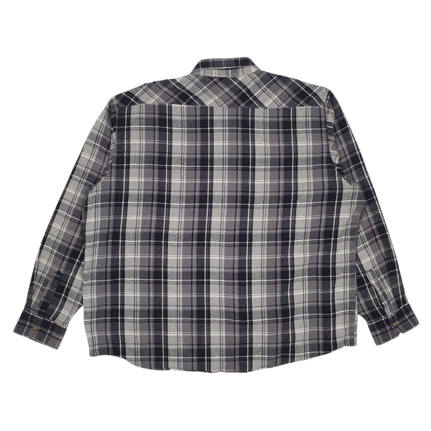 Mens Grey Wrangler Pearl Snap  Coat