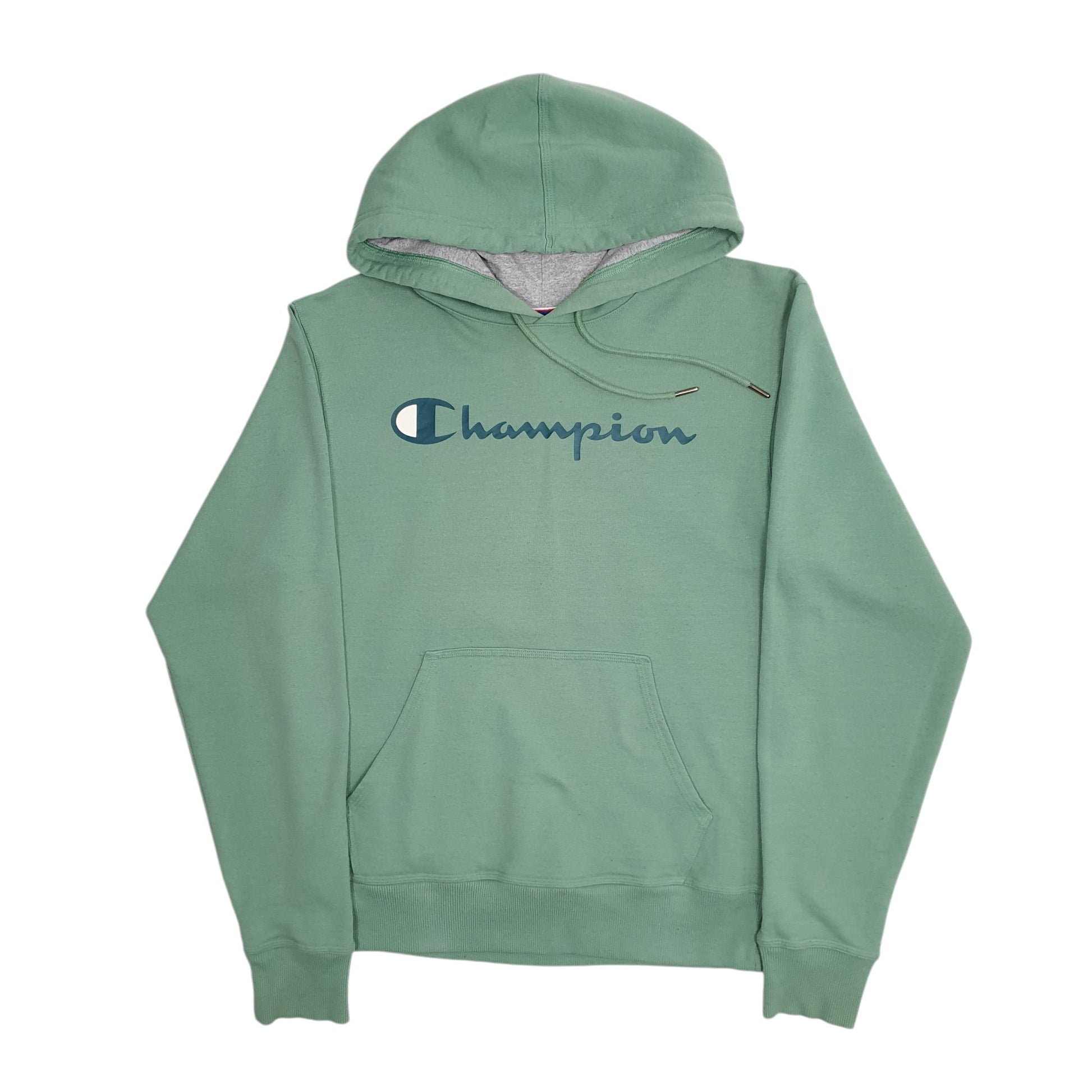 Mens Green Champion  Hoodie Jumper