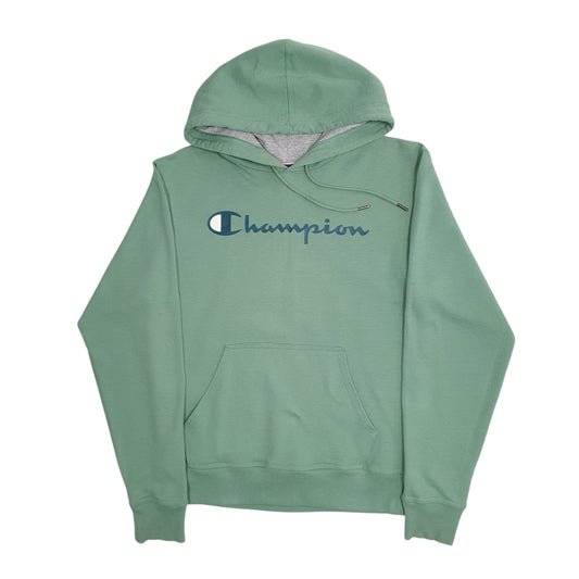Mens Green Champion  Hoodie Jumper