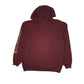 Mens Burgundy Carhartt  Hoodie Jumper