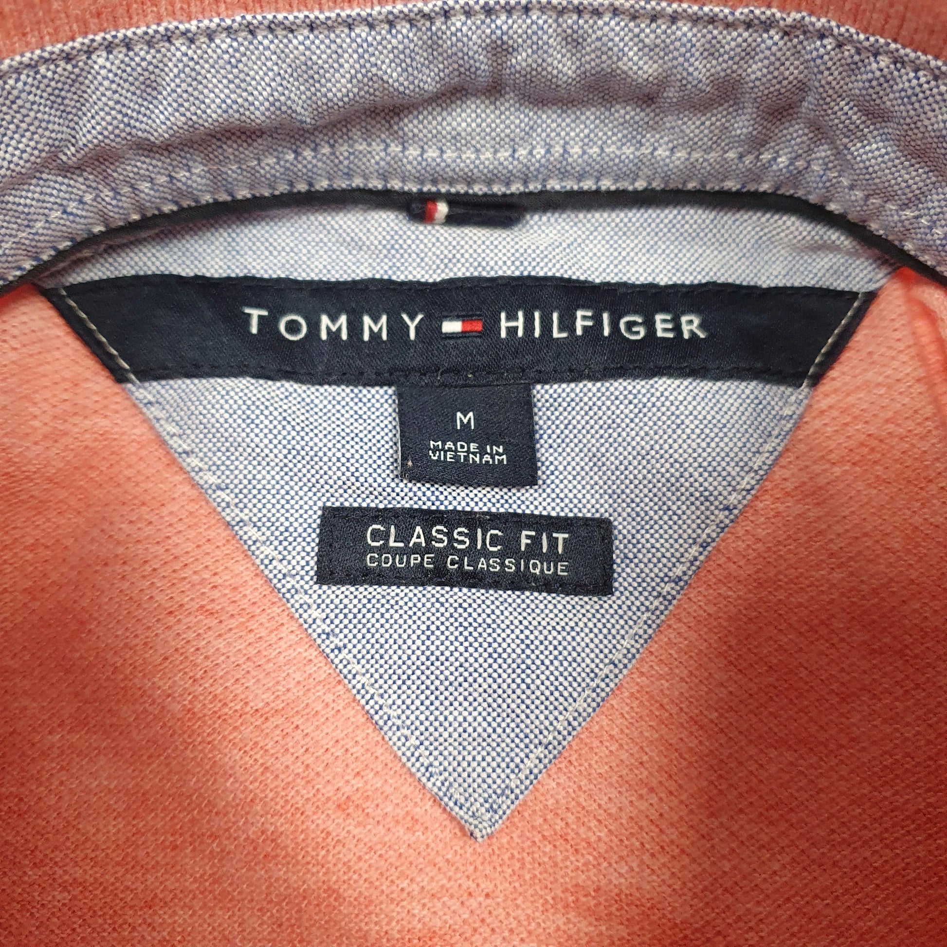 Mens Pink Tommy Hilfiger   Polo Shirt