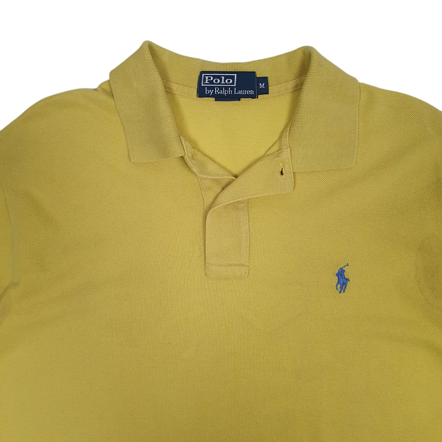 Mens Yellow Polo Ralph Lauren   Polo Shirt