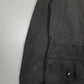 Mens Grey Seyntex Dutch Civil Defense Vintage 1960s Military  Coat