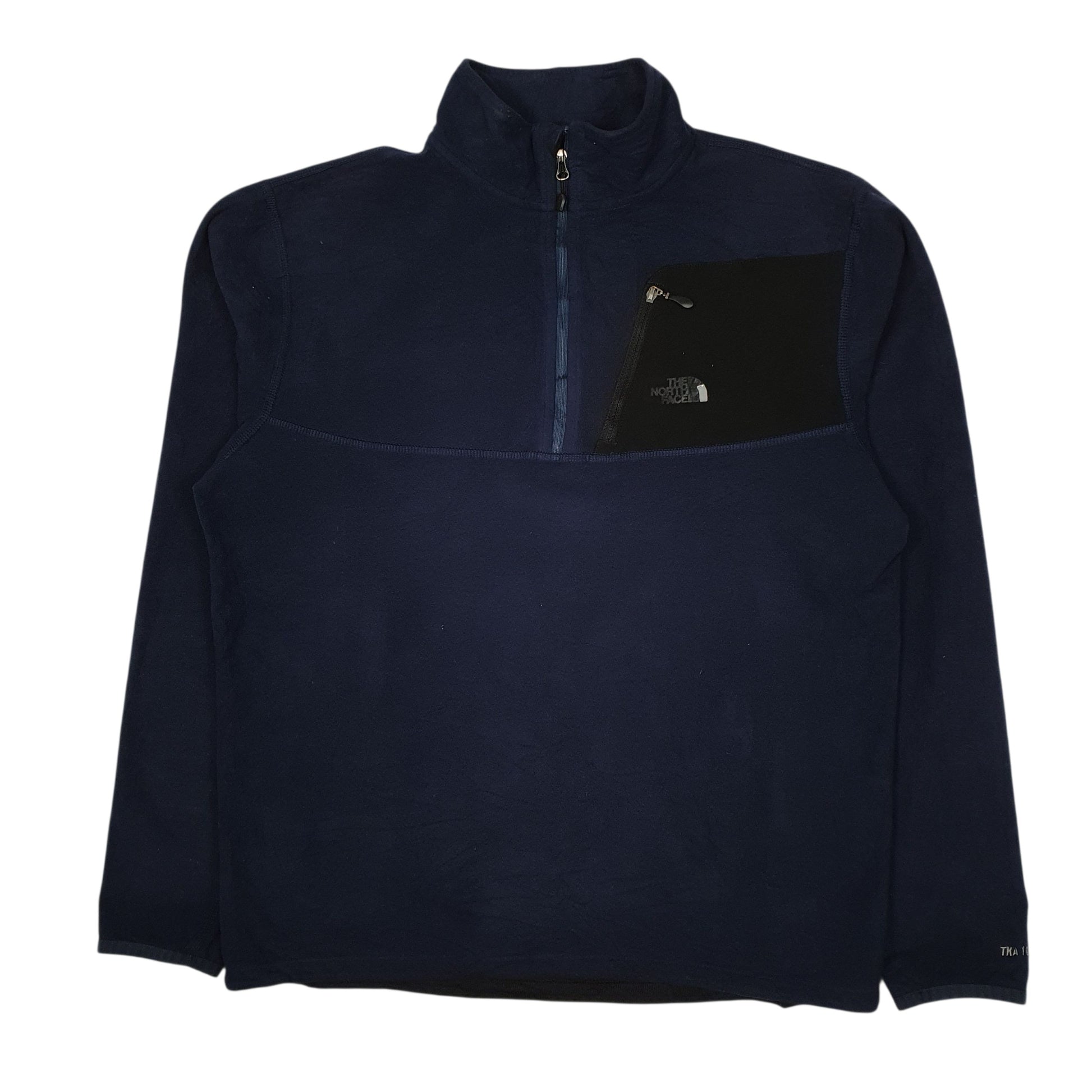 Mens Navy The North Face  Quarter Zip Jumper