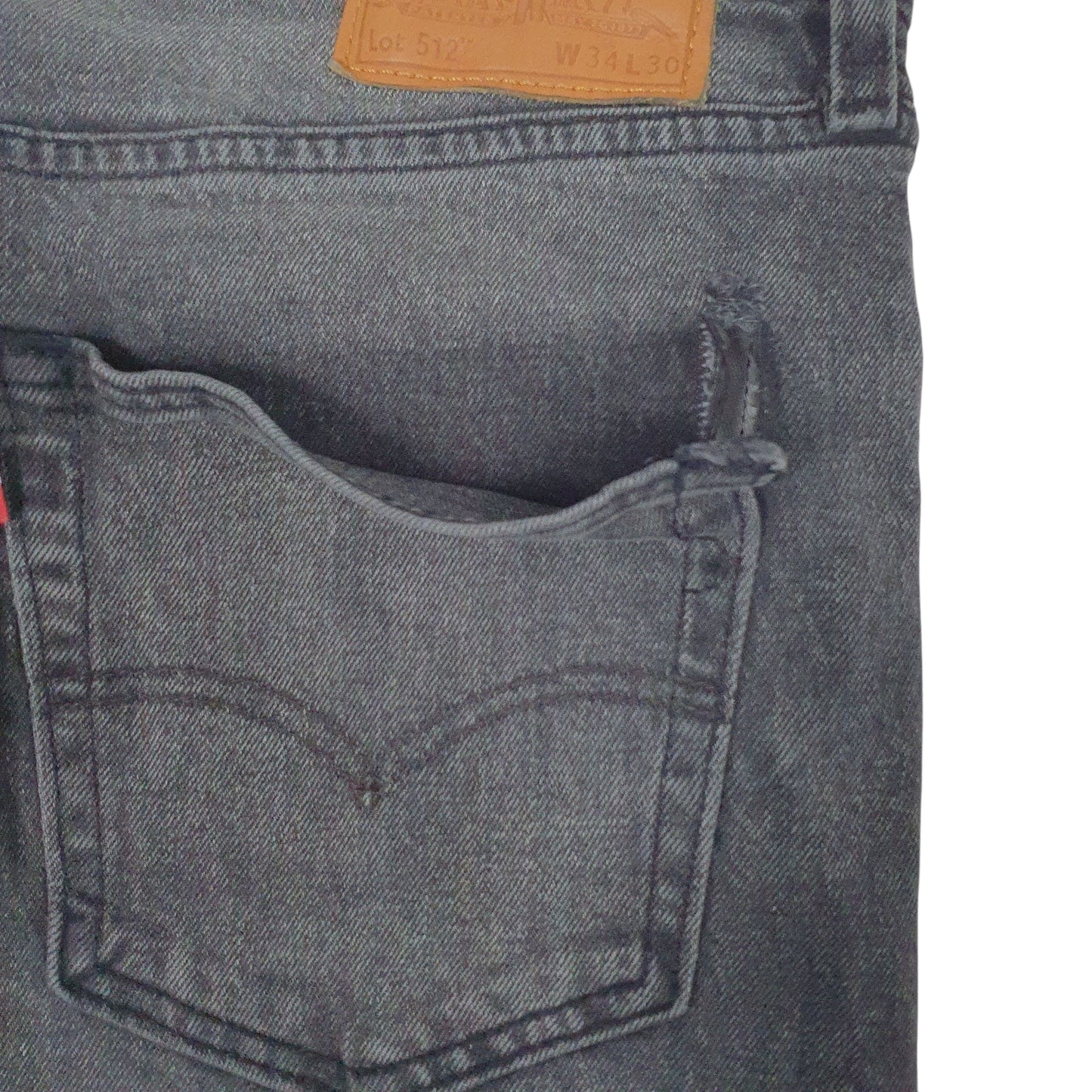 Mens Grey Levis   Jeans