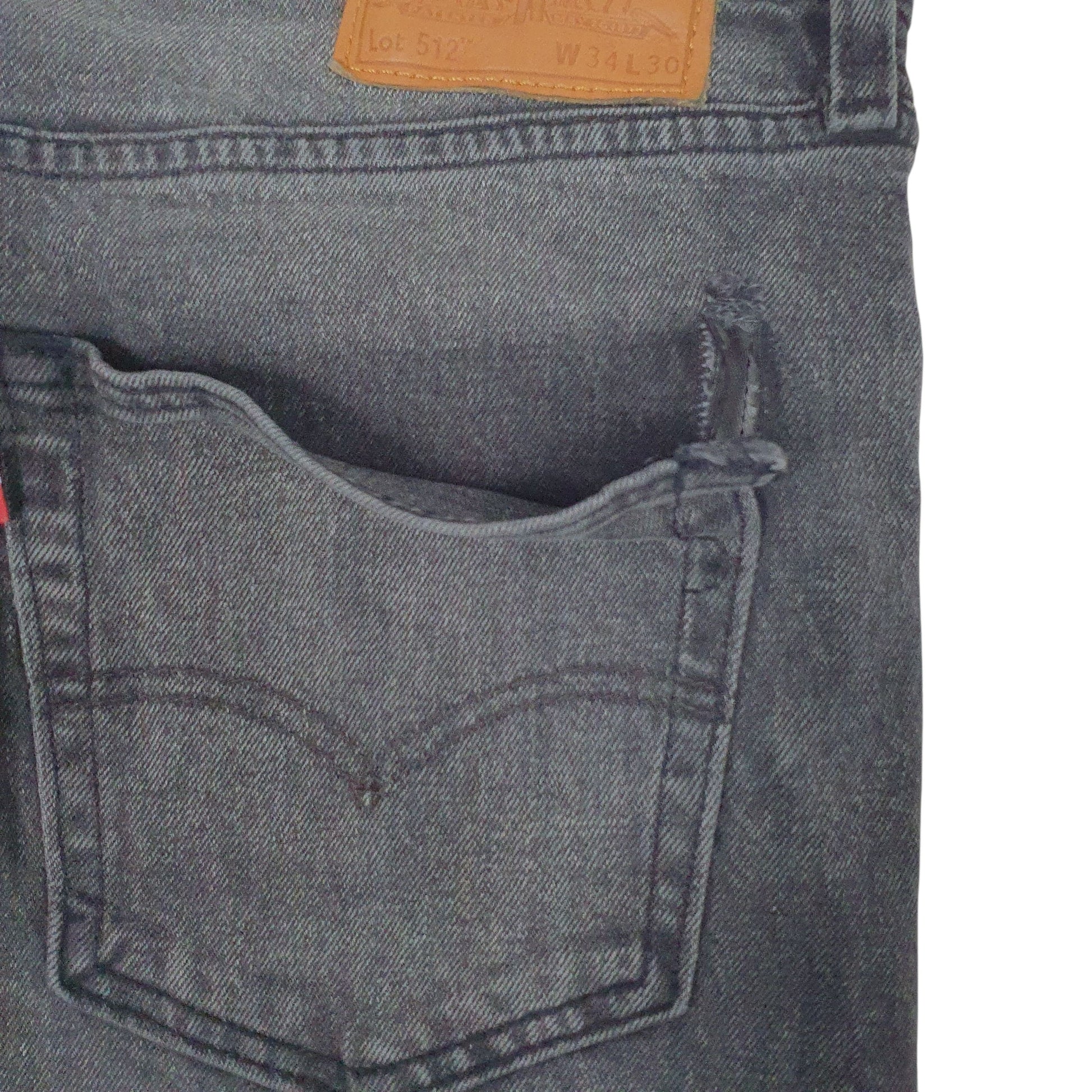 Mens Grey Levis   Jeans