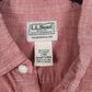 Mens Red L.L.Bean   Shirt