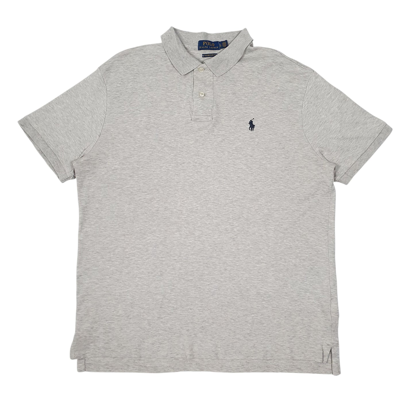 Mens Grey Polo Ralph Lauren  Short Sleeve Polo Shirt