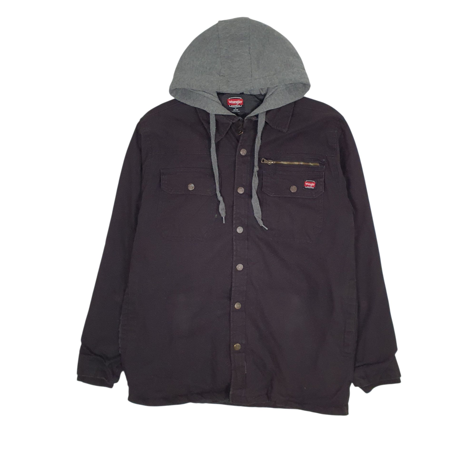 Mens Black Wrangler   Coat