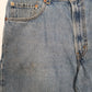 Mens Blue Levis 550  Shorts