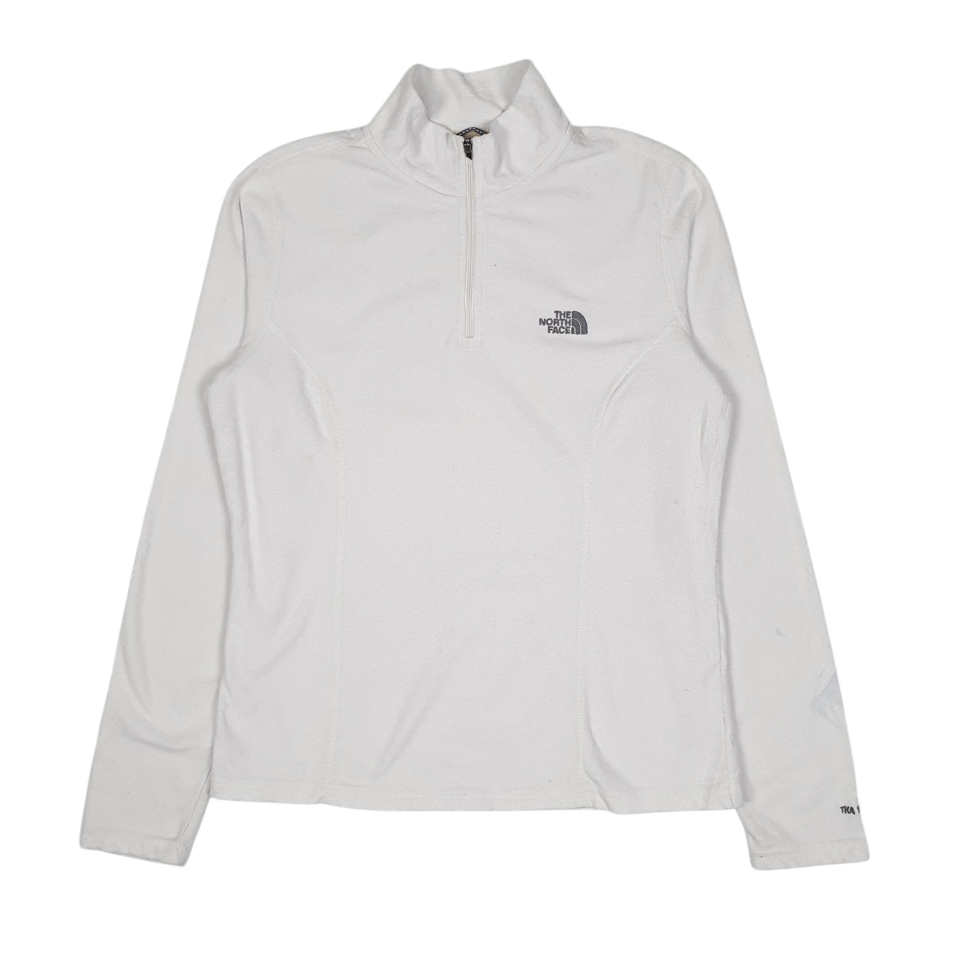 Womens White The North Face  Quarter Zip Jumper
