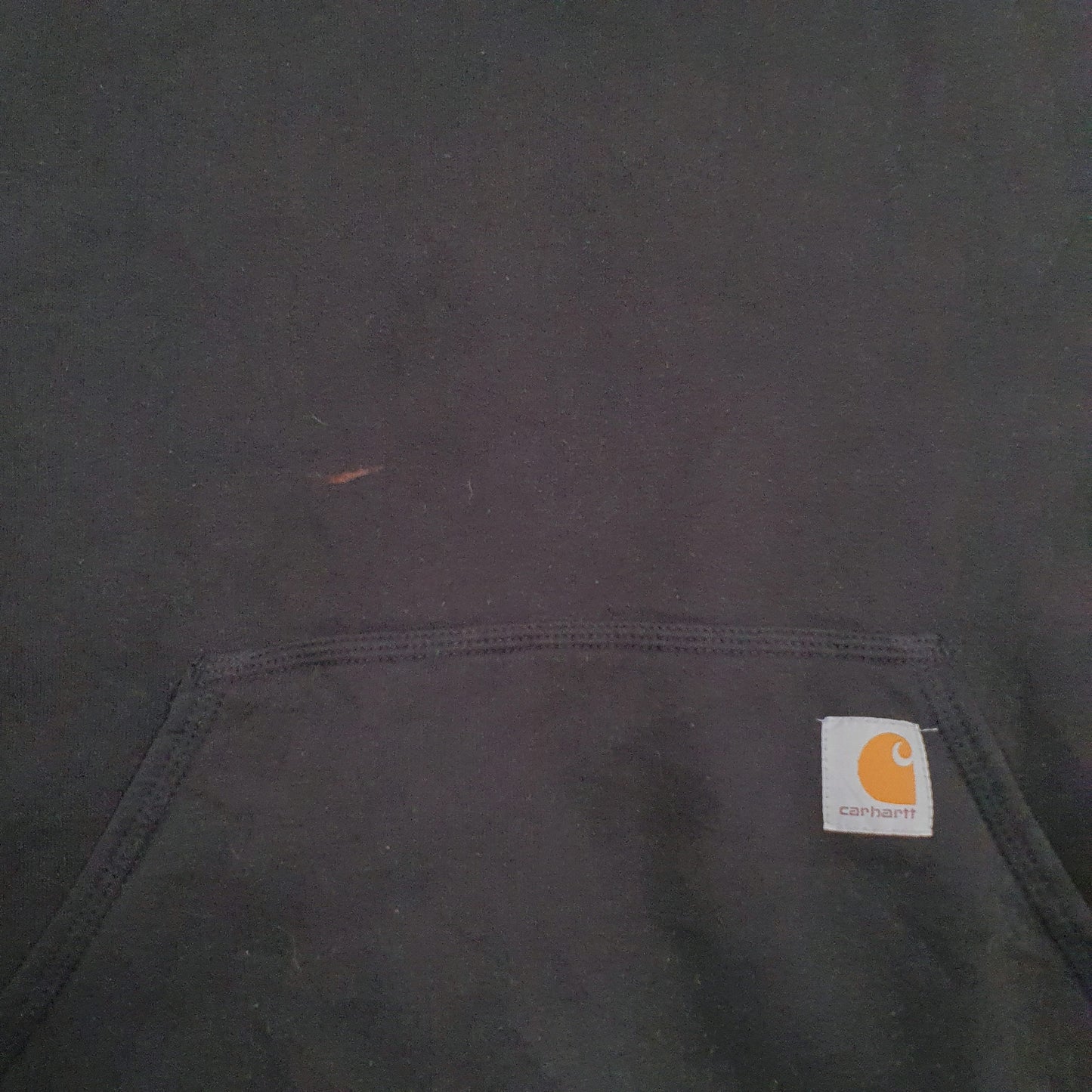 Mens Black Carhartt  Hoodie Jumper