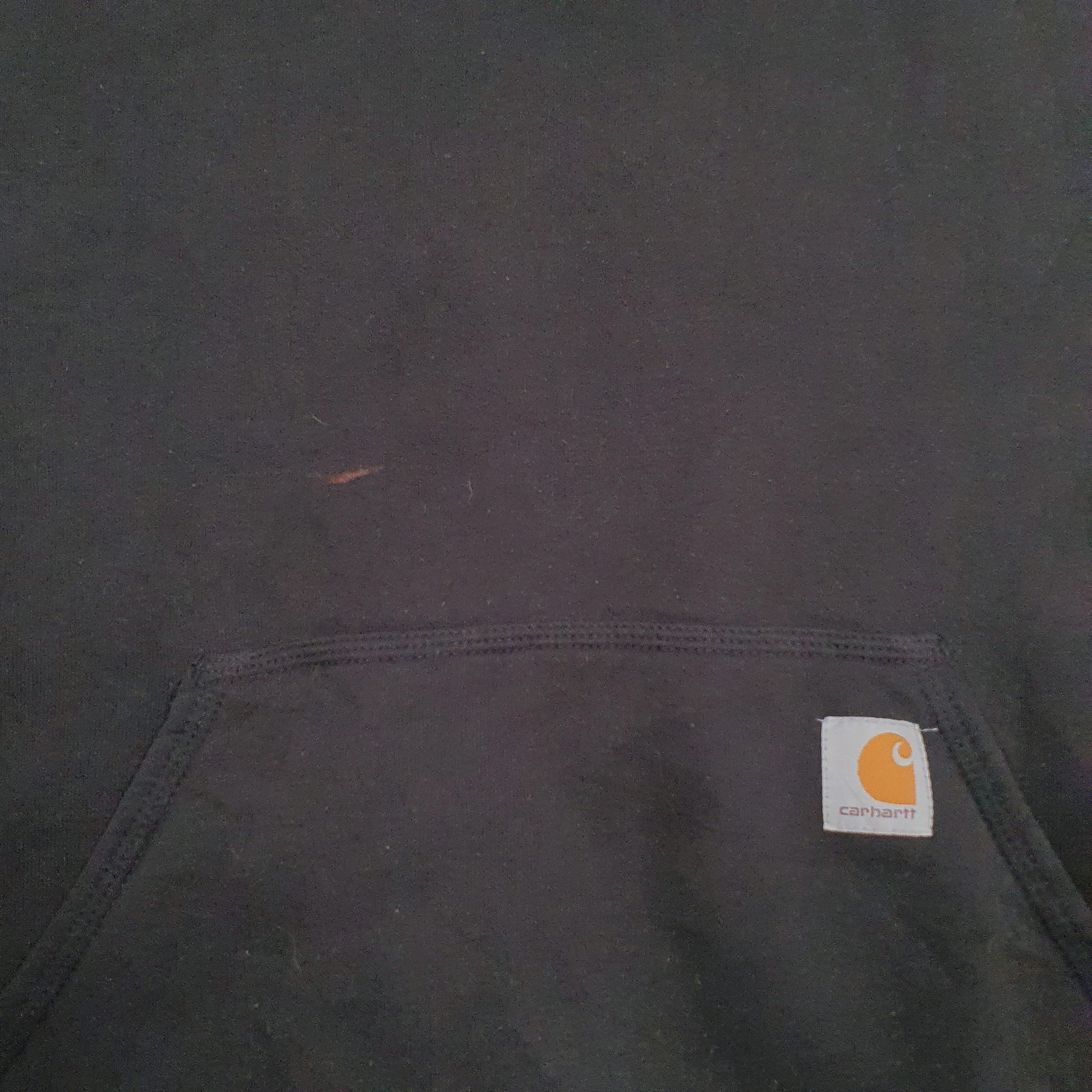 Mens Black Carhartt  Hoodie Jumper