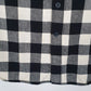 Mens Grey L.L.Bean Thick Chamois Plaid  Shirt